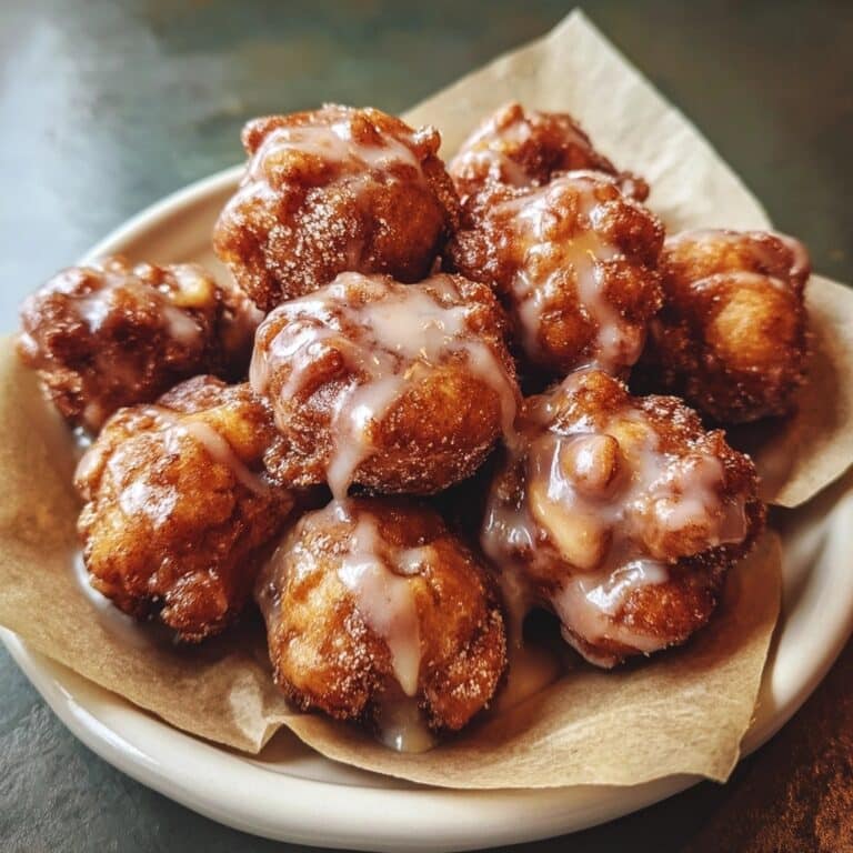 Crispy Apple Fritter Doughnuts Recipe