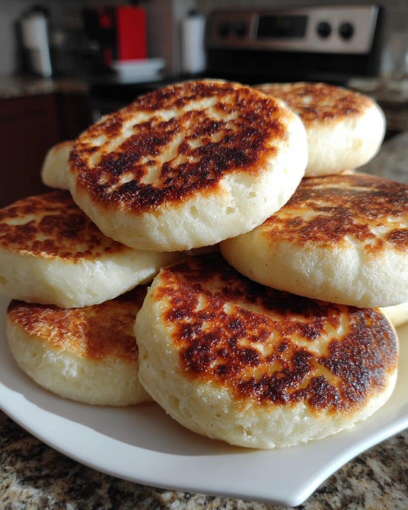 Sourdough Discard English Muffins Recipe