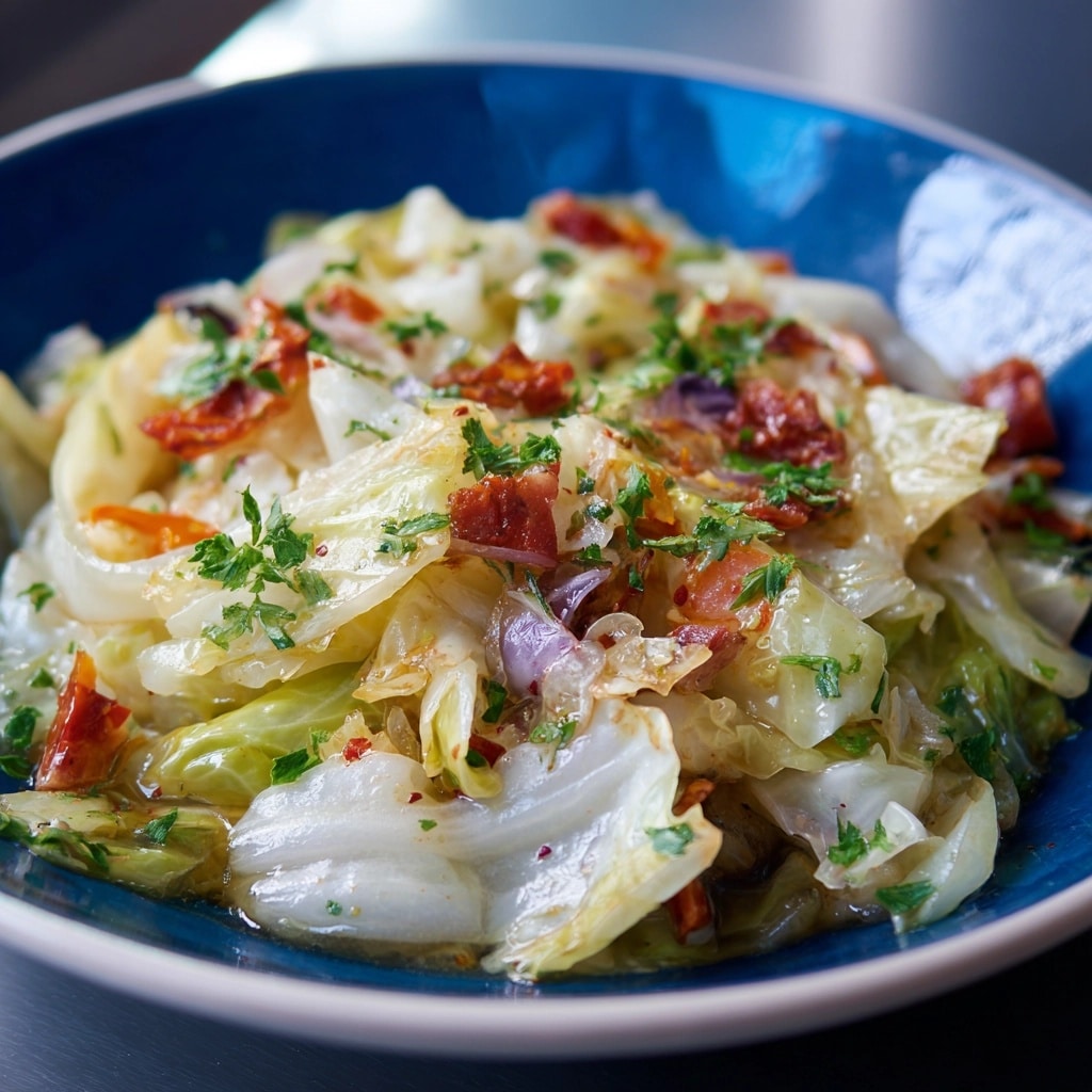 Crispy Fried Cabbage Sauté Recipe
