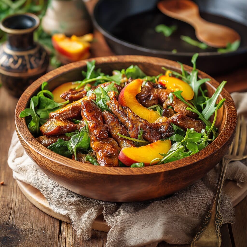 Saucy Grilled Peach Chicken Recipe