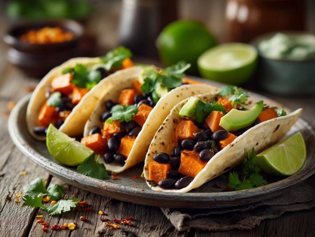 Roasted Veggie Tacos Recipe