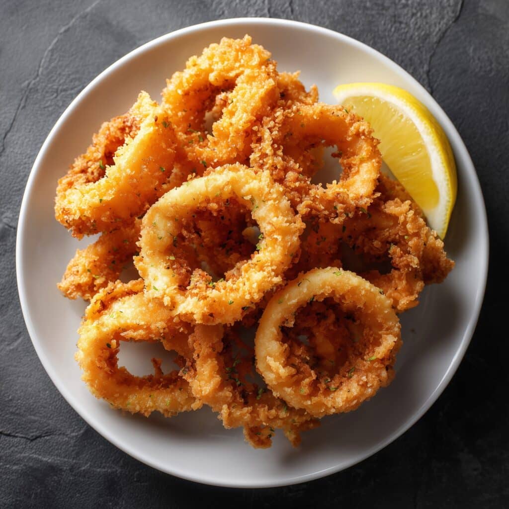 Crispy Fried Calamari Recipe