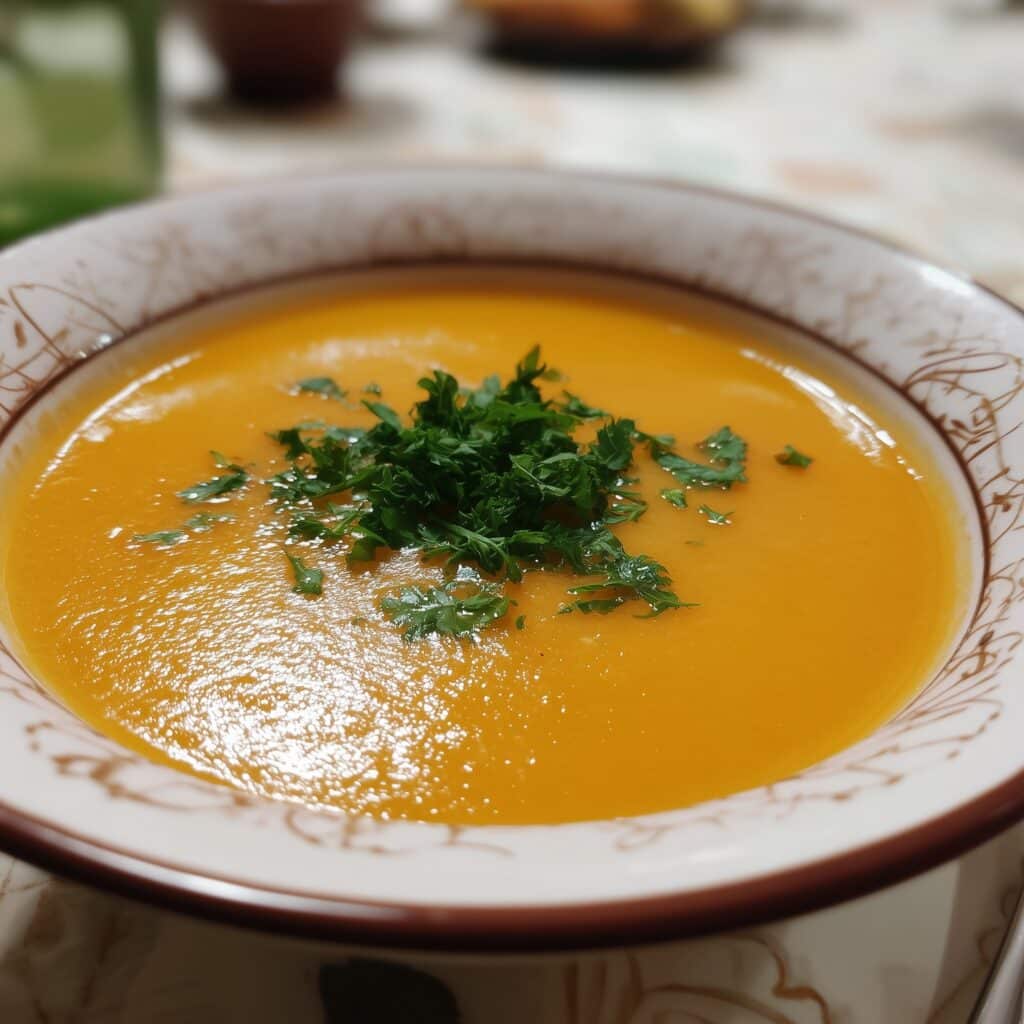Harira: Traditional Moroccan Lentil and Chickpea Soup Recipe
