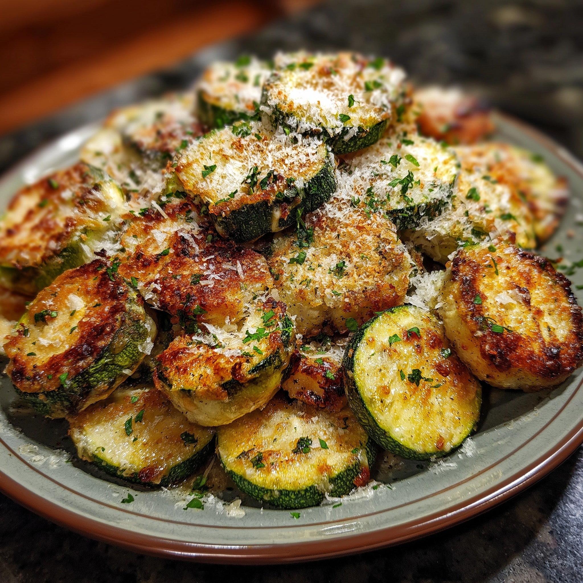 Air Fryer Zucchini Chips Recipe - Recipe Image