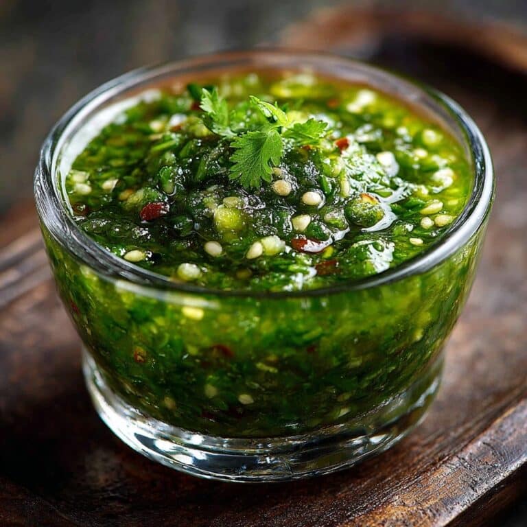 Easy Chimichurri Sauce Recipe (Using a Food Processor) Recipe