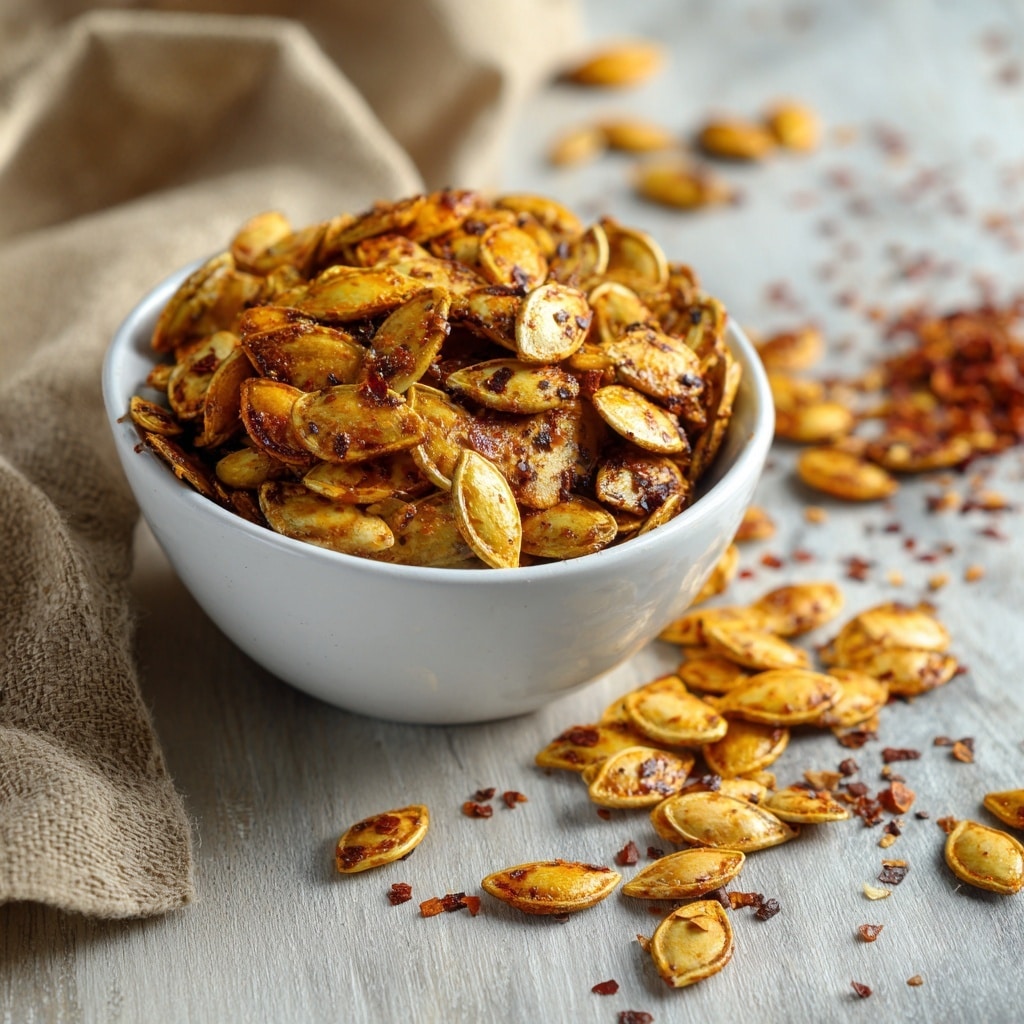 Air Fryer Roasted Pumpkin Seeds Recipe - Recipe Image