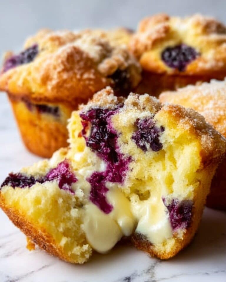 Blueberry Cream Cheese Muffins Recipe