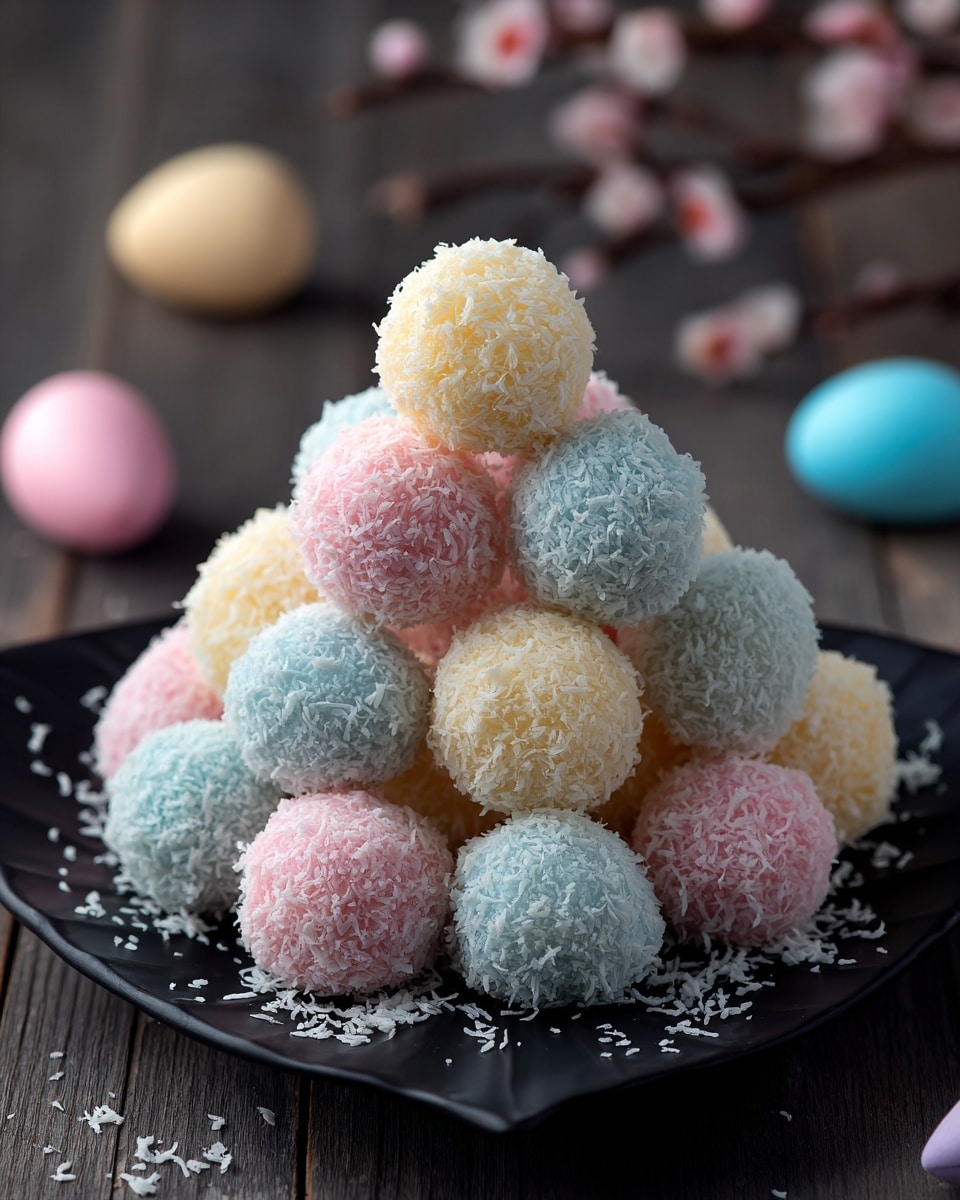 Easter Bunny Coconut Tails: A No-Bake Easter Treat Recipe - Recipe Image