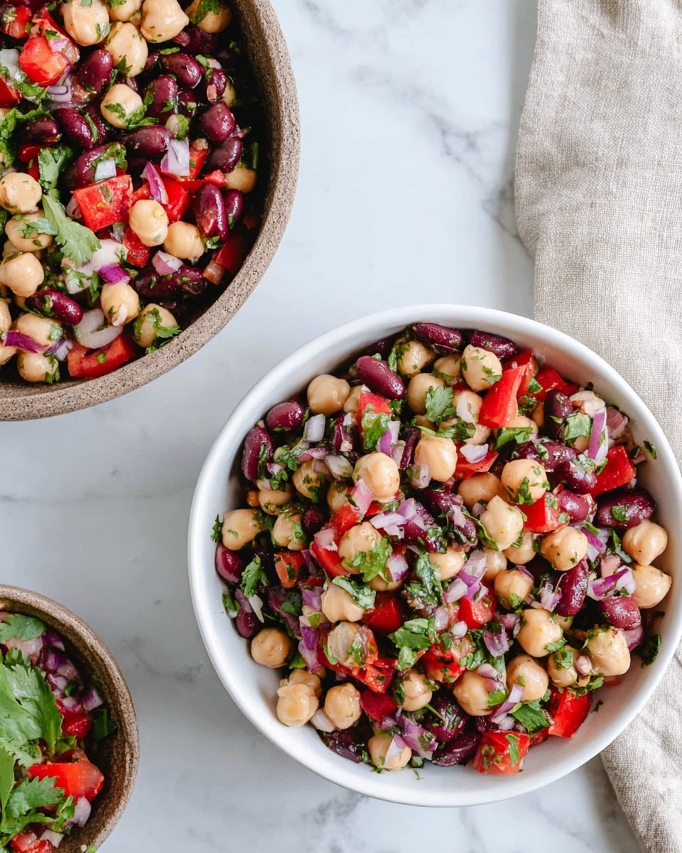 Mixed Bean Salad Recipe - Recipe Image