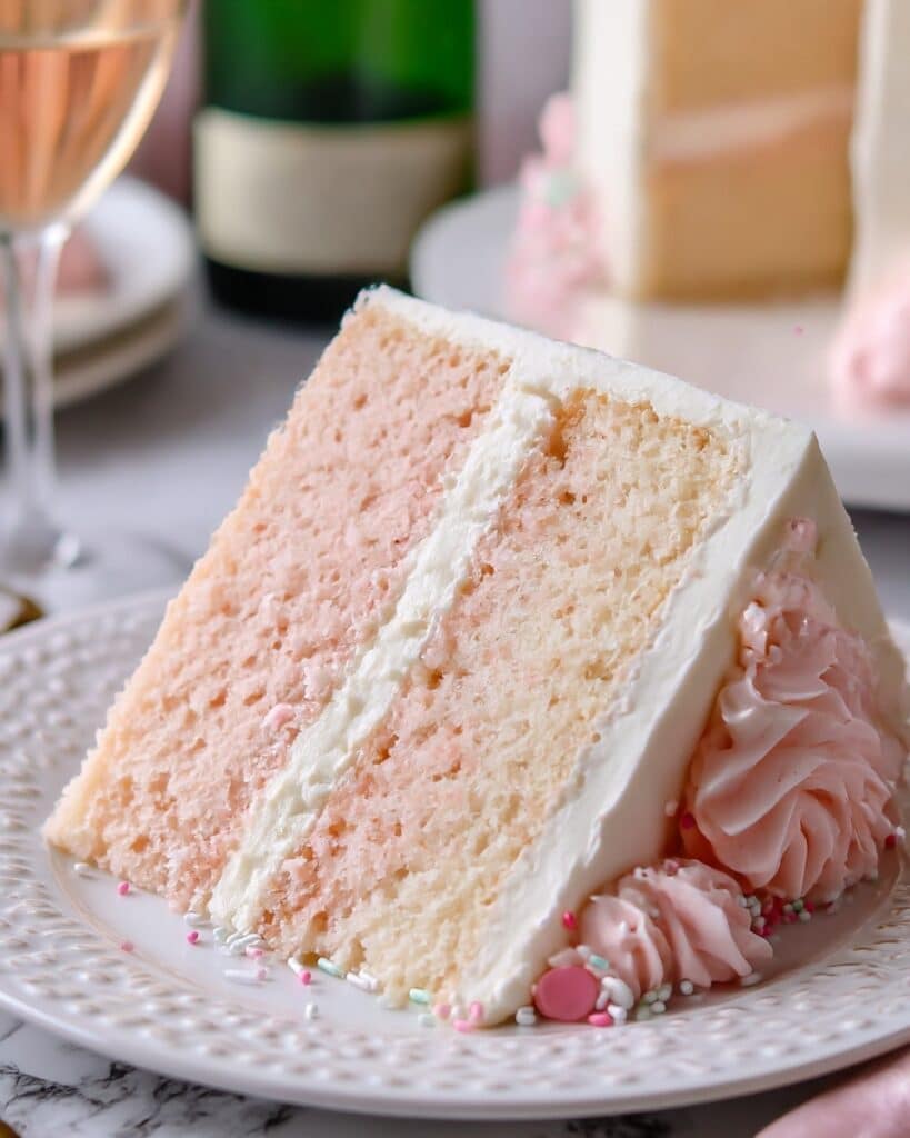 Pink Champagne Cake Recipe