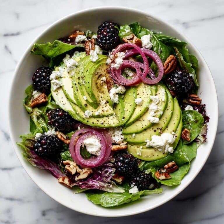 Blackberry Salad with Avocados Recipe