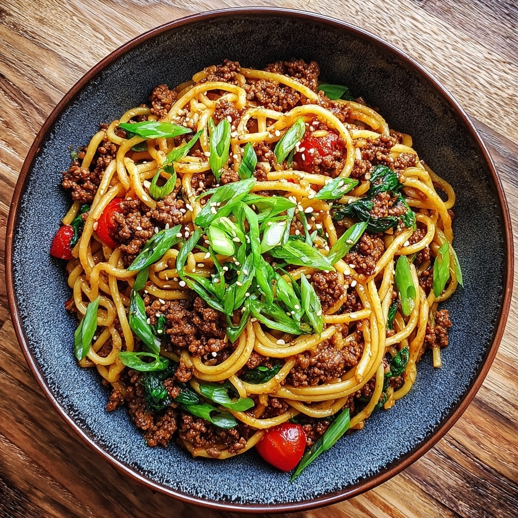 Healthy Beef Chow Mein Recipe - Recipe Image