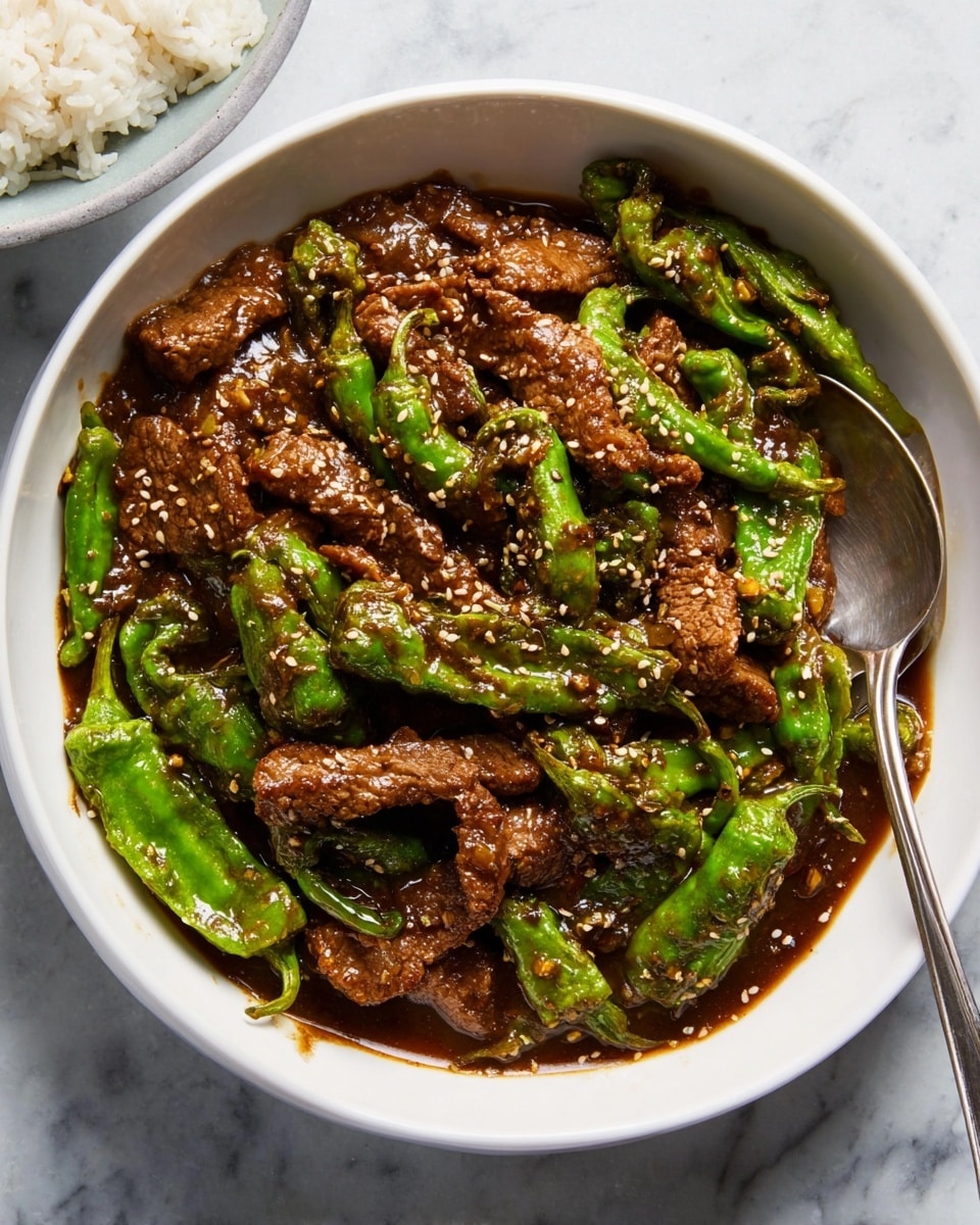 Peppery Beef and Shishito Stir-Fry Recipe - Recipe Image