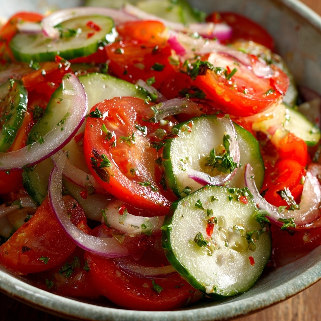 Cucumber Onion Salad Recipe