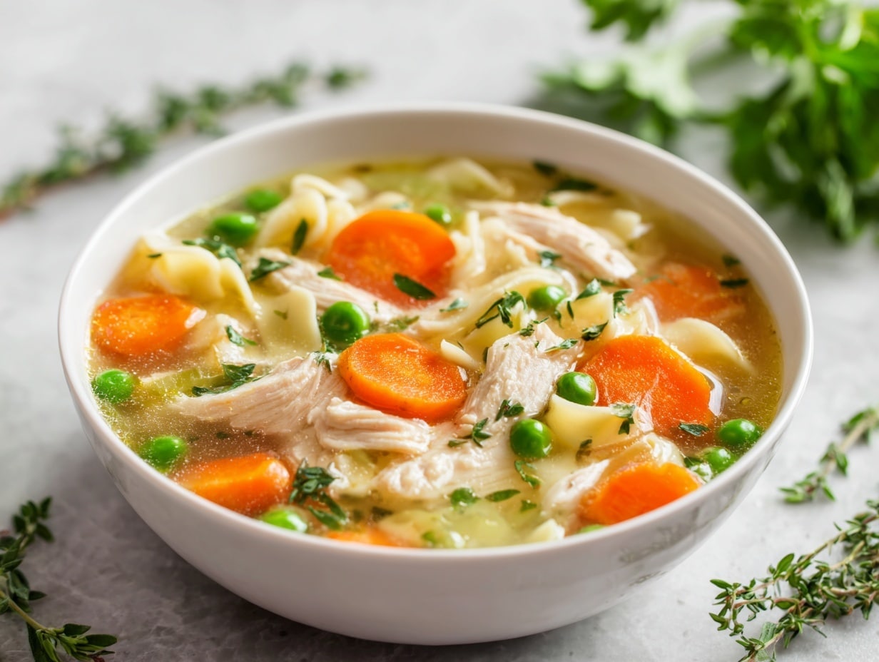 Chicken Pot Pie Soup Recipe - Recipe Image