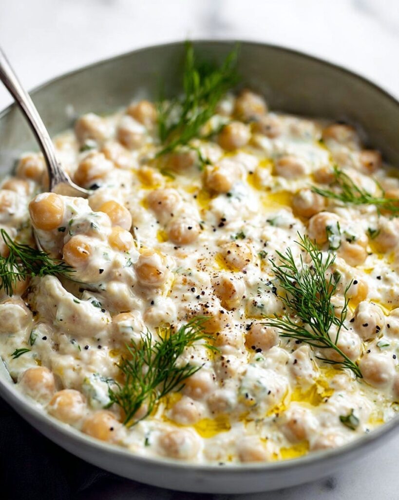 Tzatziki Chickpea Salad Recipe