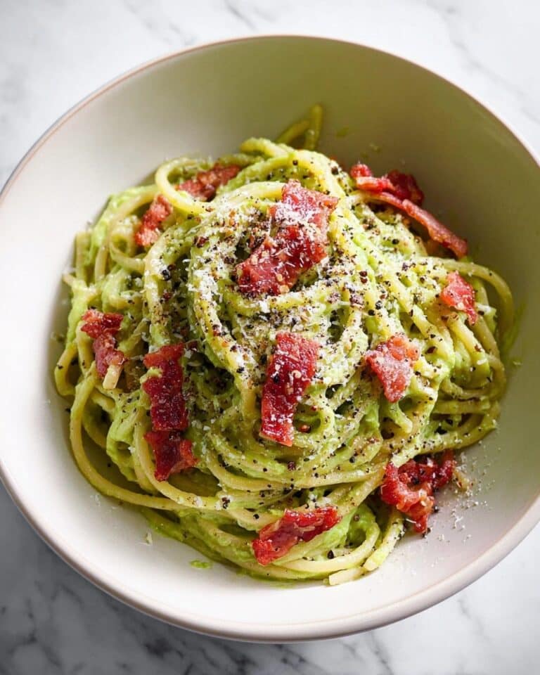 Avocado Carbonara: A Healthy Twist on the Classic Pasta Dish Recipe