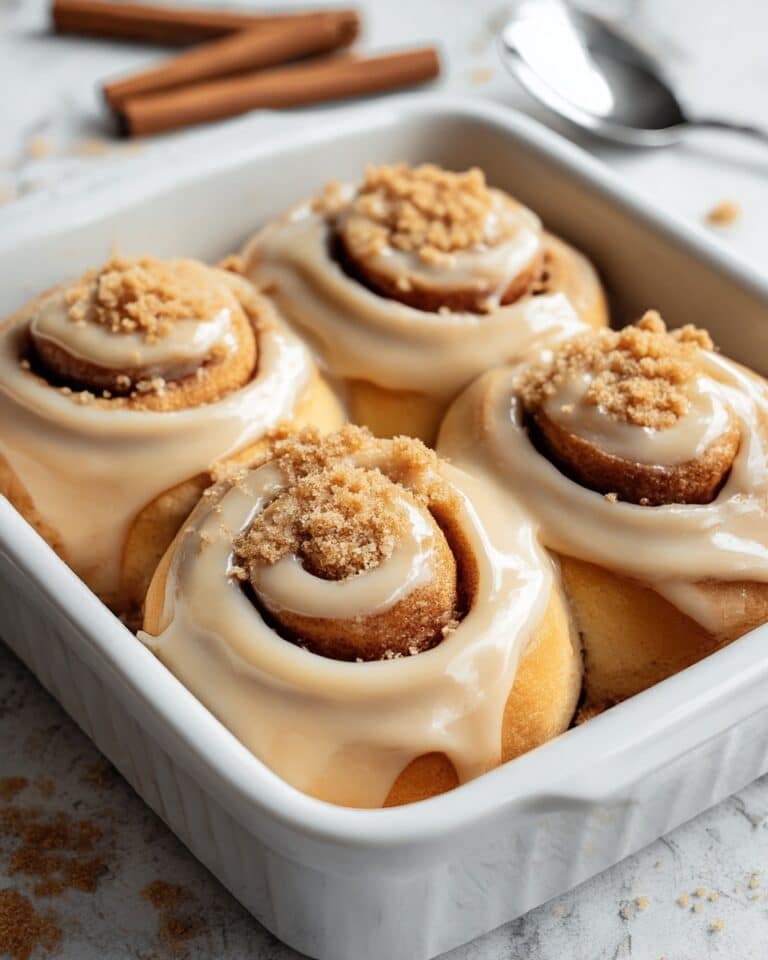Biscoff Cookie Butter Cinnamon Rolls Recipe