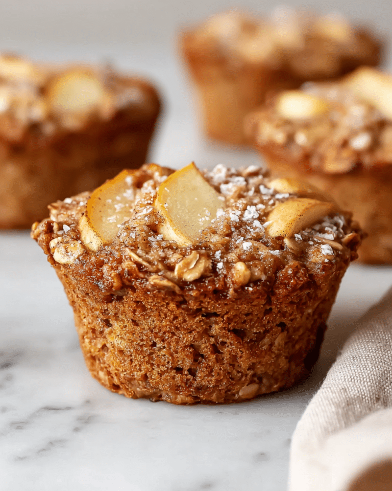 Tasty Baked Apple Cinnamon Oatmeal Cups Recipe
