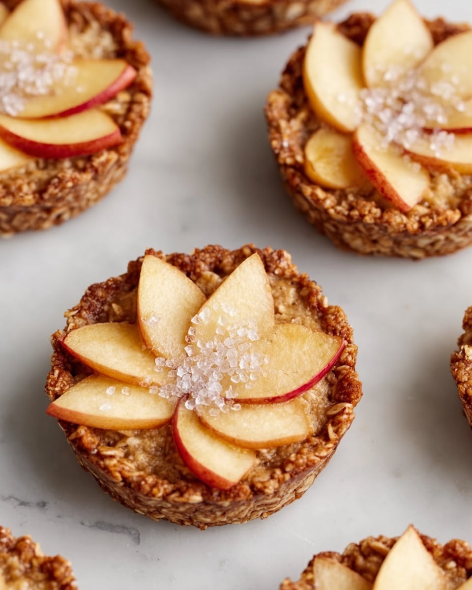 Tasty Baked Apple Cinnamon Oatmeal Cups Recipe - Recipe Image