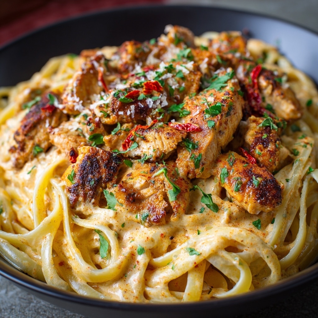 Creamy Cowboy Butter Chicken Pasta Recipe