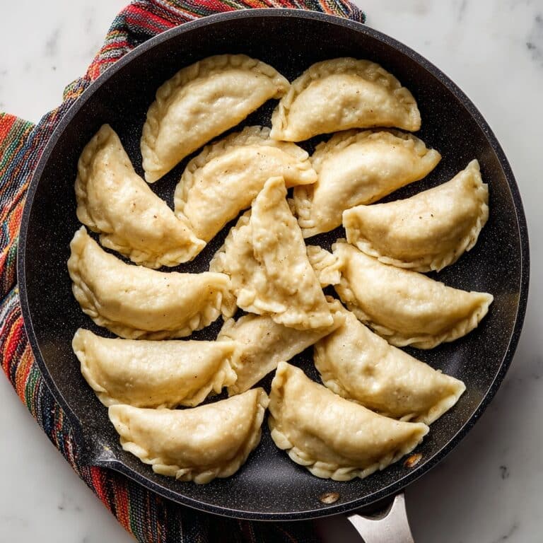 Homemade Pierogi with Cheddar and Onion Filling Recipe