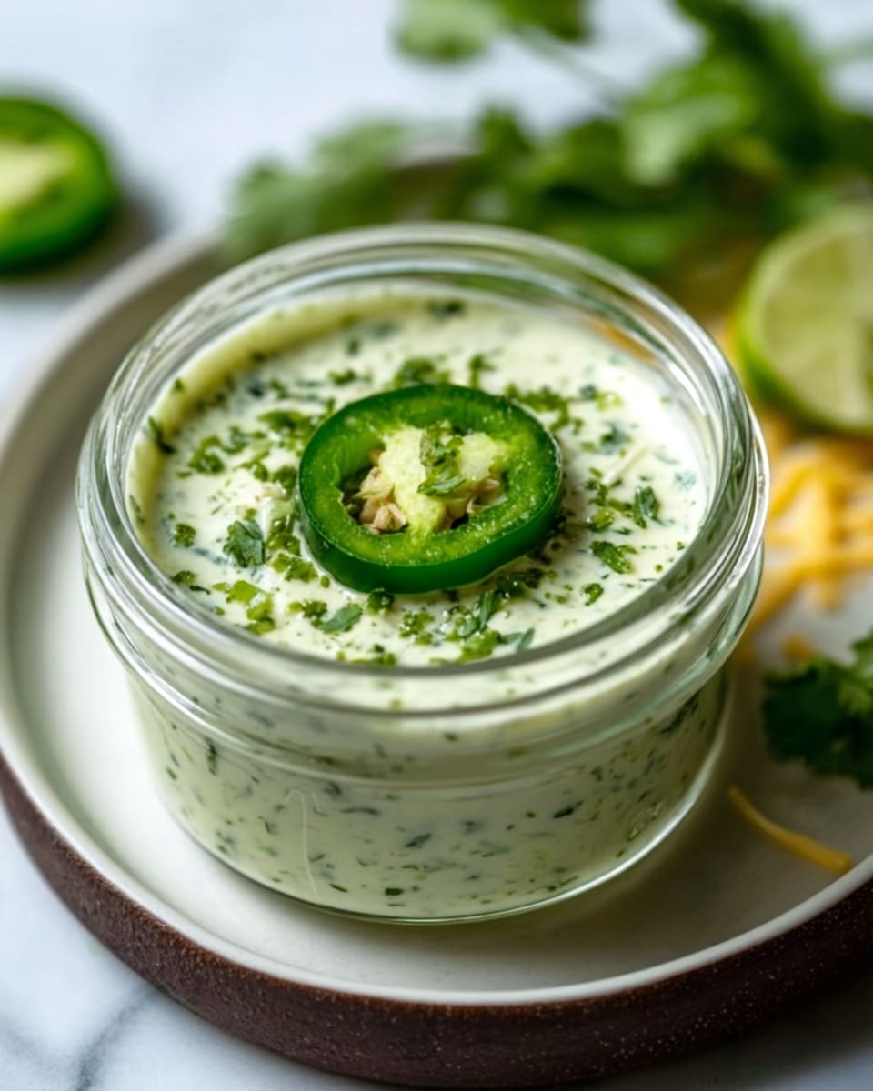 Creamy Cilantro Garlic Sauce Recipe - Recipe Image