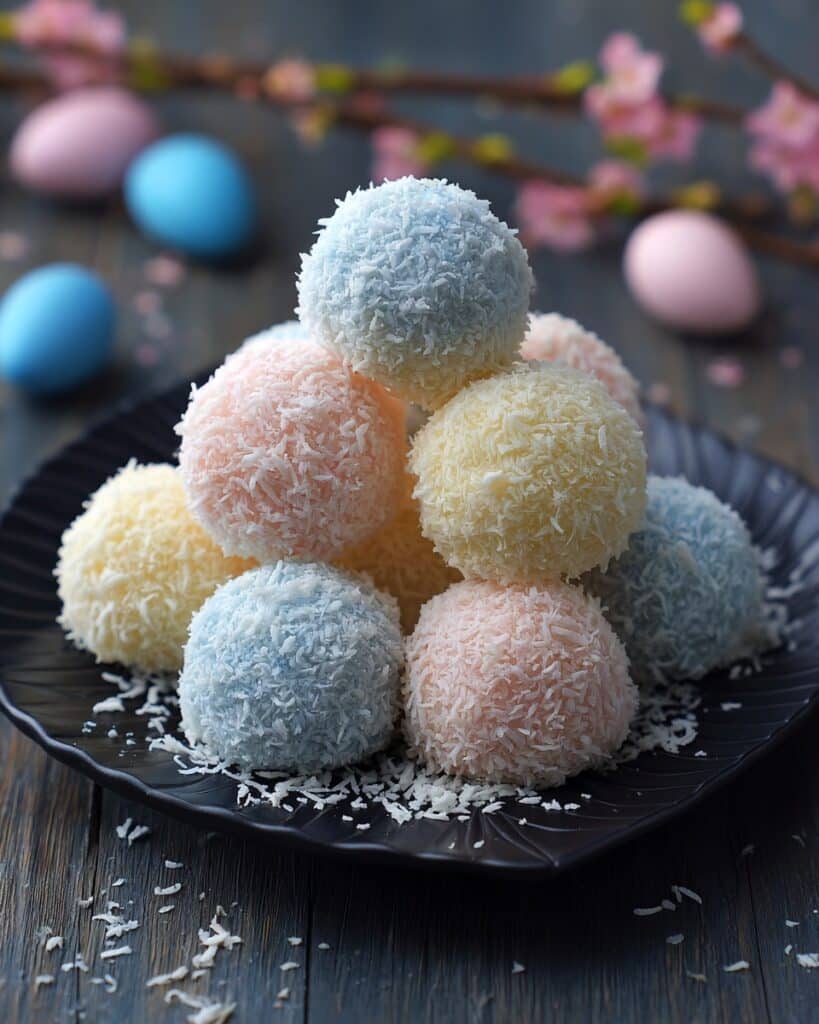 Easter Bunny Coconut Tails: A No-Bake Easter Treat Recipe