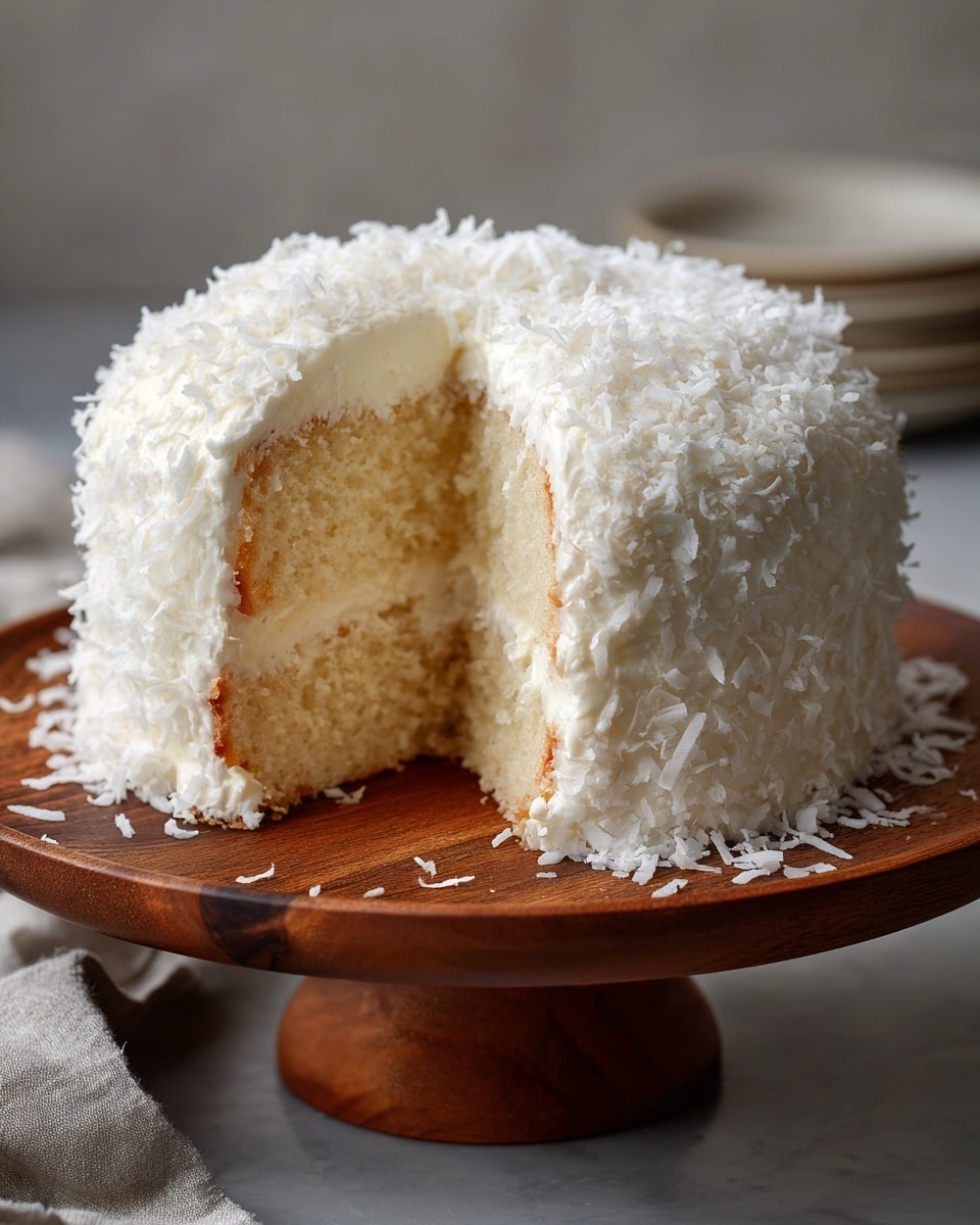 Snowball Cake Recipe - Recipe Image