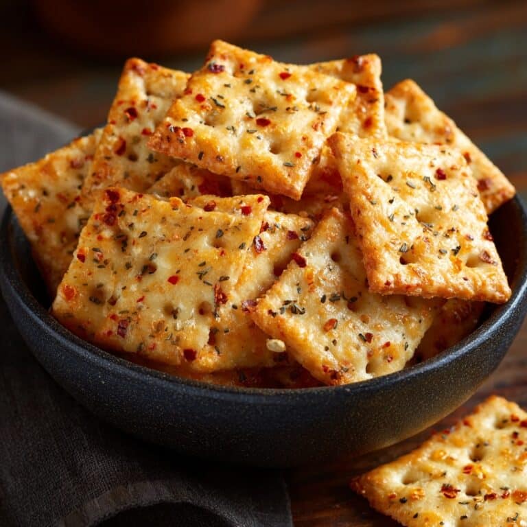 Hot Saltine Crackers with Cream Cheese, BBQ Rub, and Hot Honey Recipe