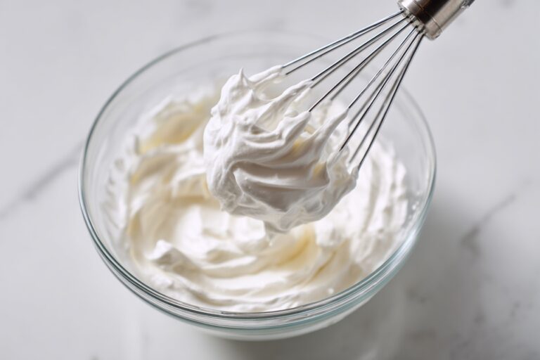Whipped Cream Without Heavy Cream Recipe
