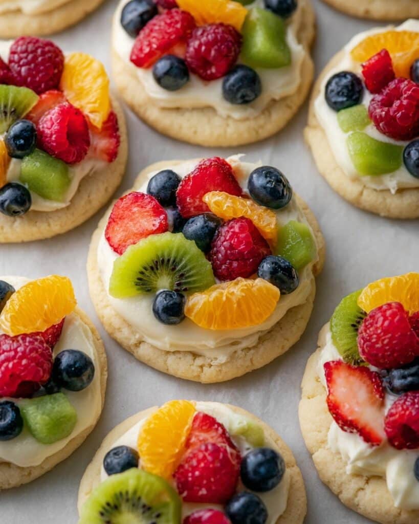 Fruit Pizza Cookies Recipe