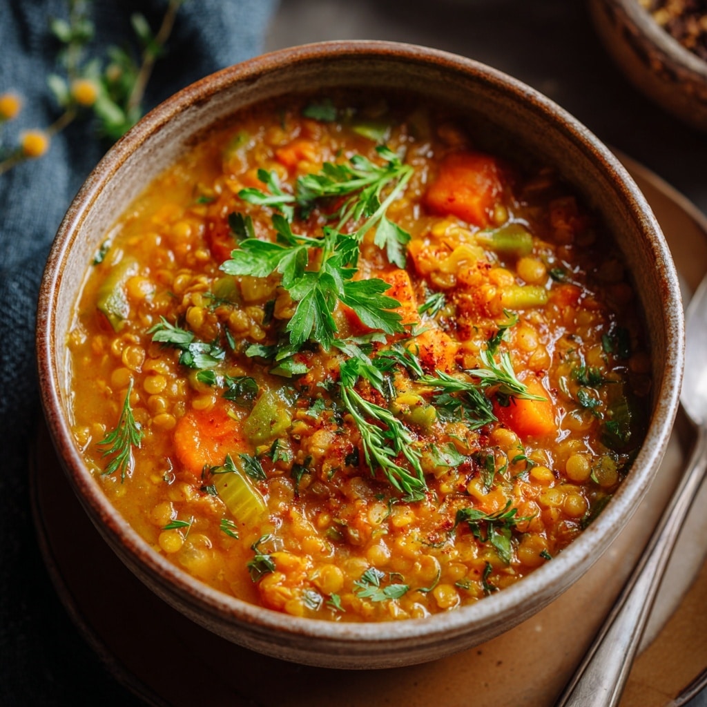 Red Lentil Dal (Masoor Dal) Recipe - Recipe Image