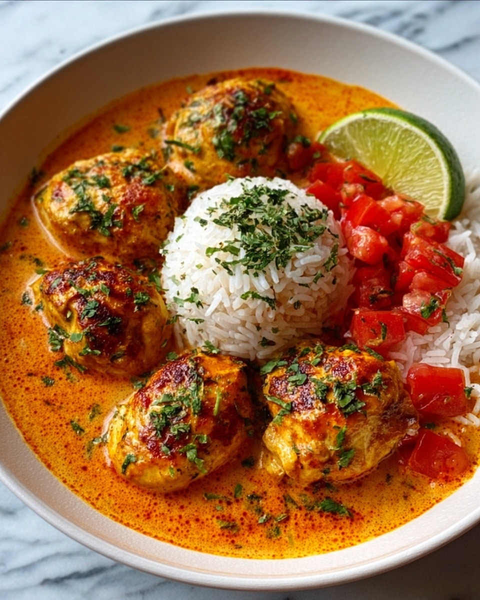 Fiery Brazilian Coconut Chicken in Tropical Pepper Sauce Recipe - Recipe Image