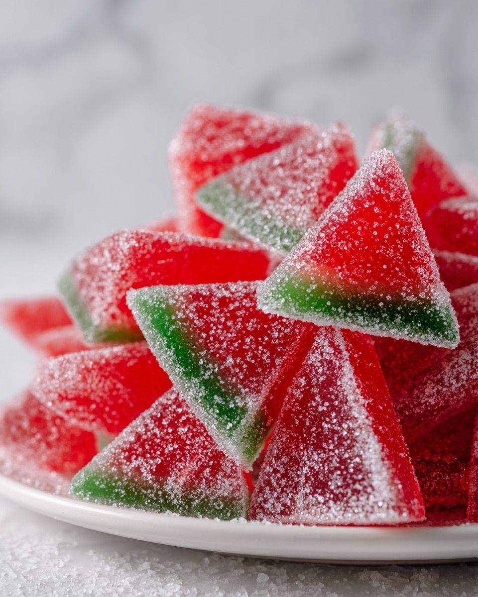 Homemade Watermelon Jerky for Dogs Recipe - Recipe Image