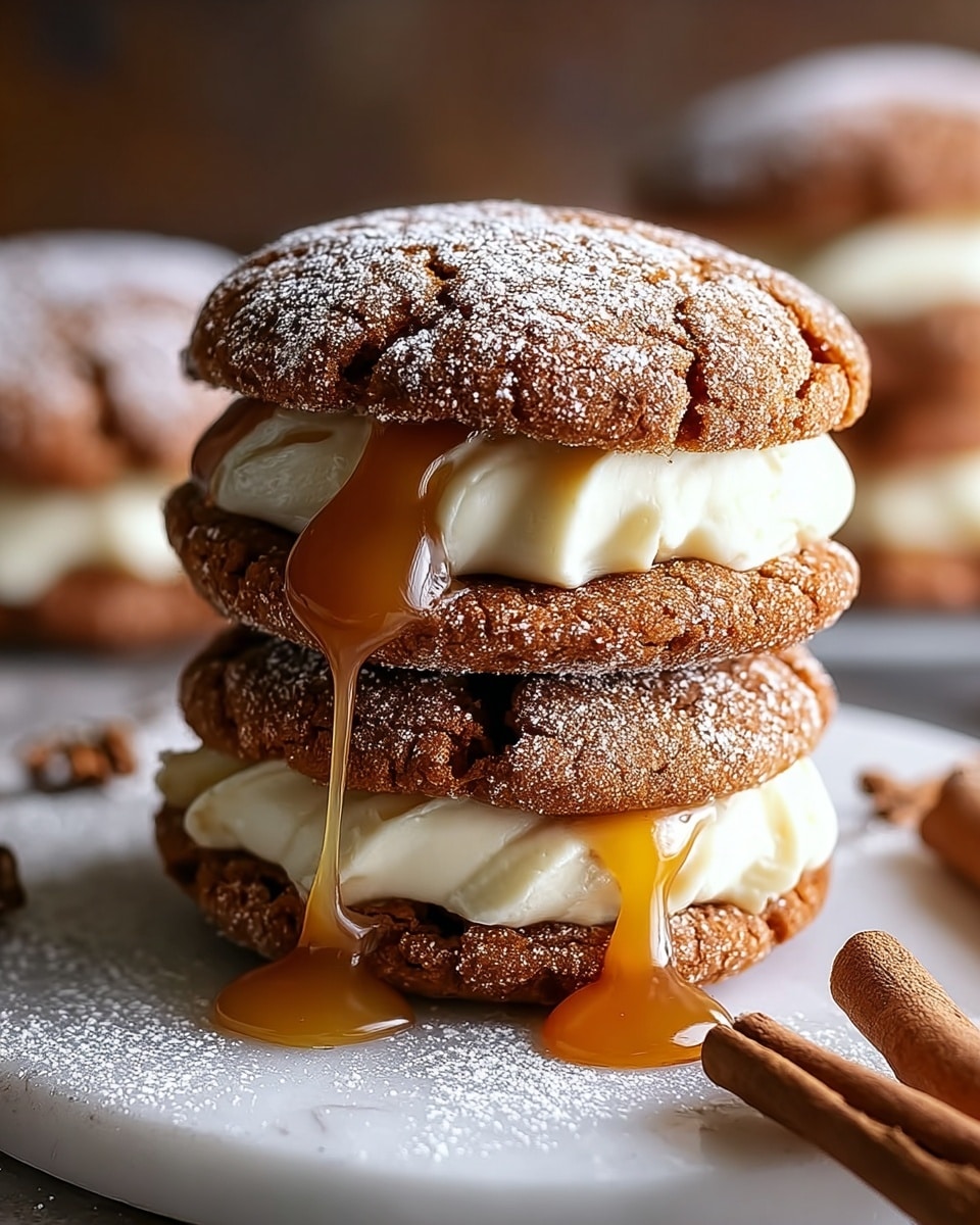 Caramel Apple Cider Whoopie Pie Cookies: Fall Treat! Recipe - Recipe Image