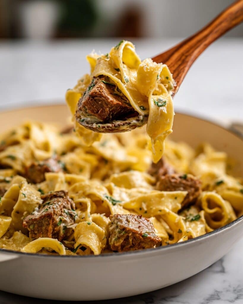 Slow Cooker Beef and Noodles Recipe