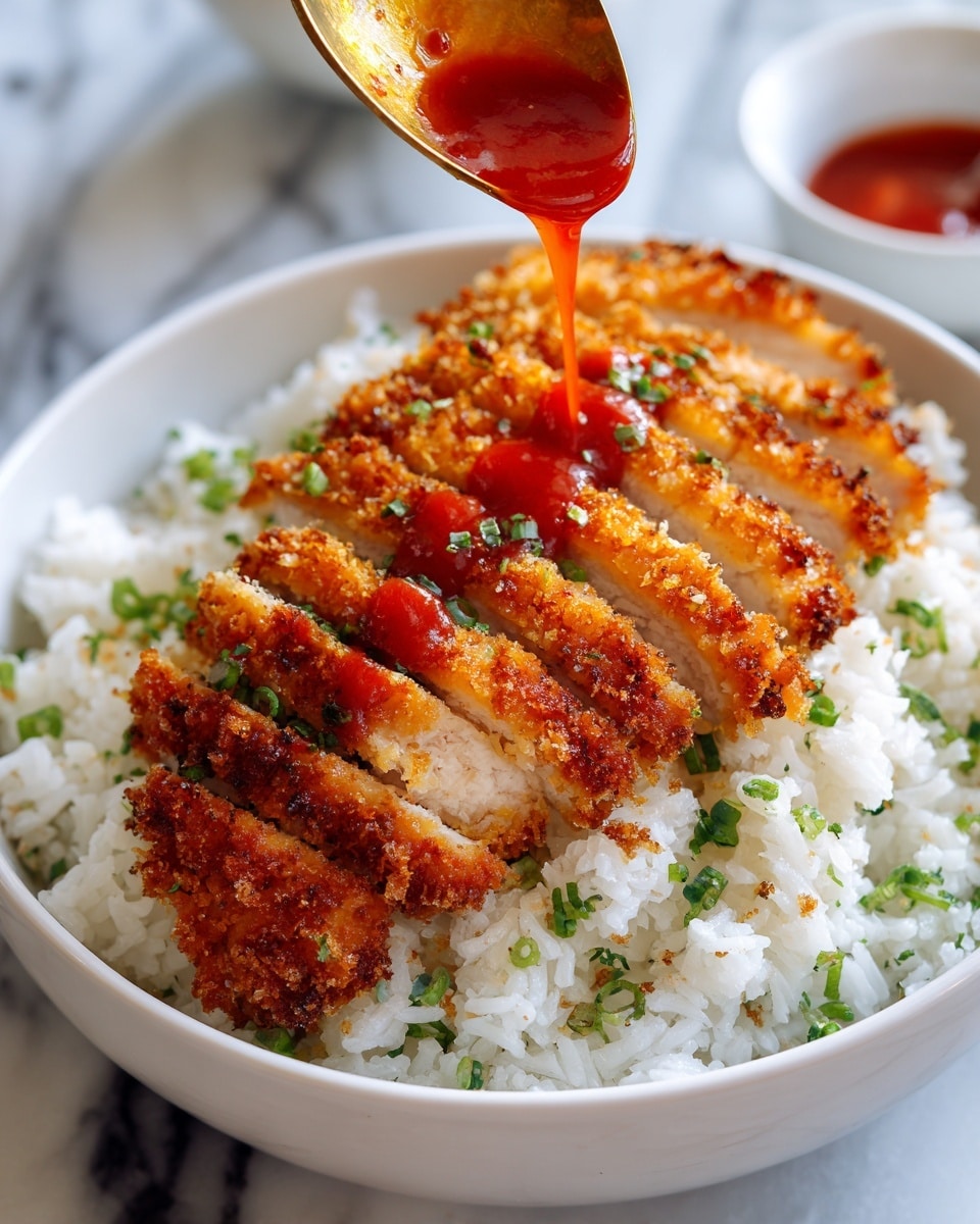 Chicken Katsu with Tonkatsu Sauce Recipe - Recipe Image