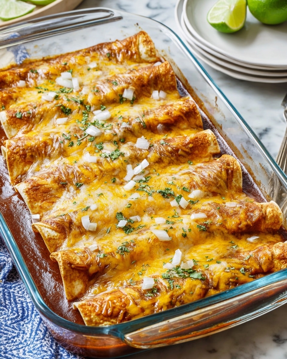 Tex-Mex Cheese Enchiladas Recipe - Recipe Image