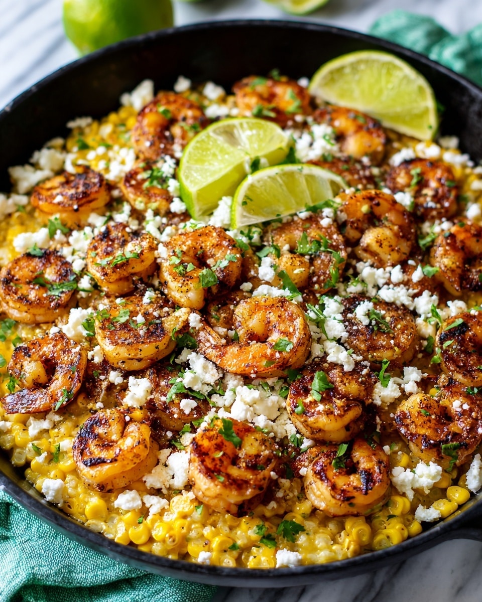 Mexican Street Corn Shrimp Recipe - Recipe Image