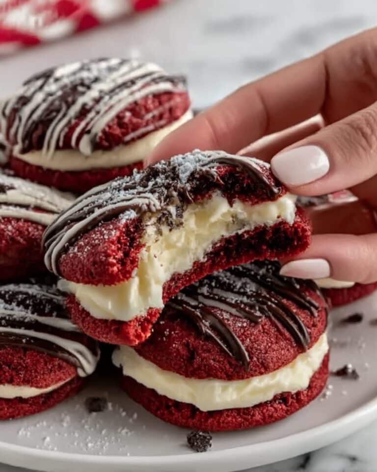 Red Velvet Oreo Cookies Recipe