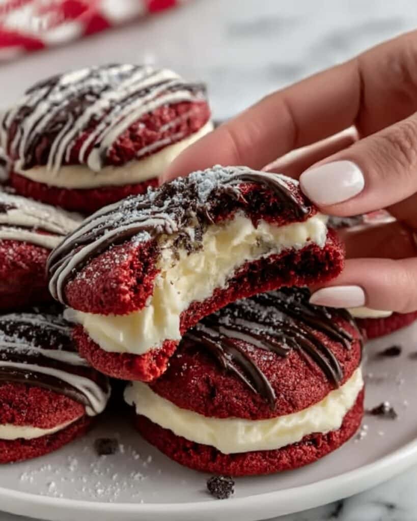 Red Velvet Oreo Cookies Recipe