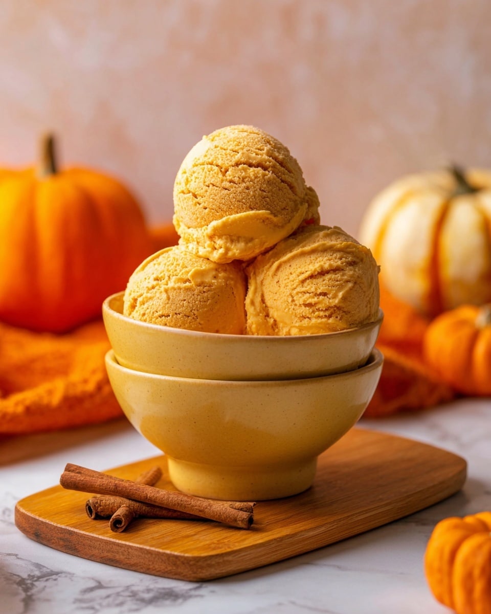 High Protein Pumpkin Ice Cream (Ninja Creami Option) Recipe - Recipe Image