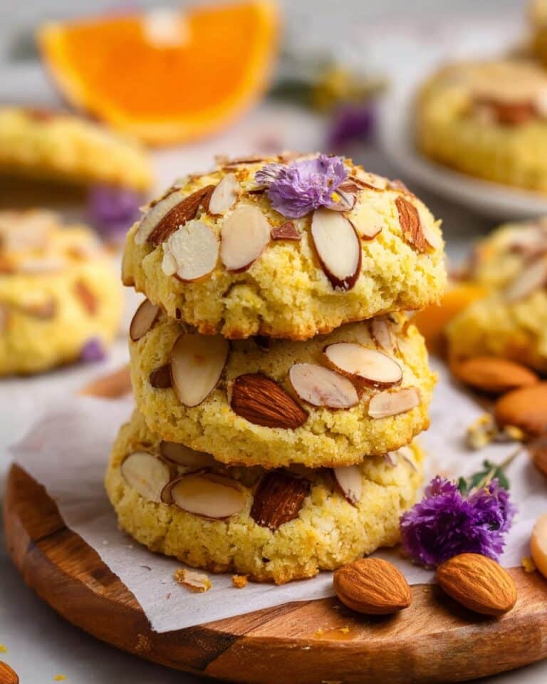 Orange Almond Cookies Recipe