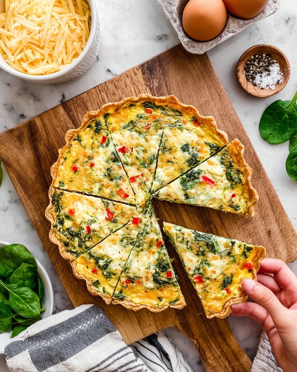 High-Protein Tortilla Quiche Recipe - Recipe Image