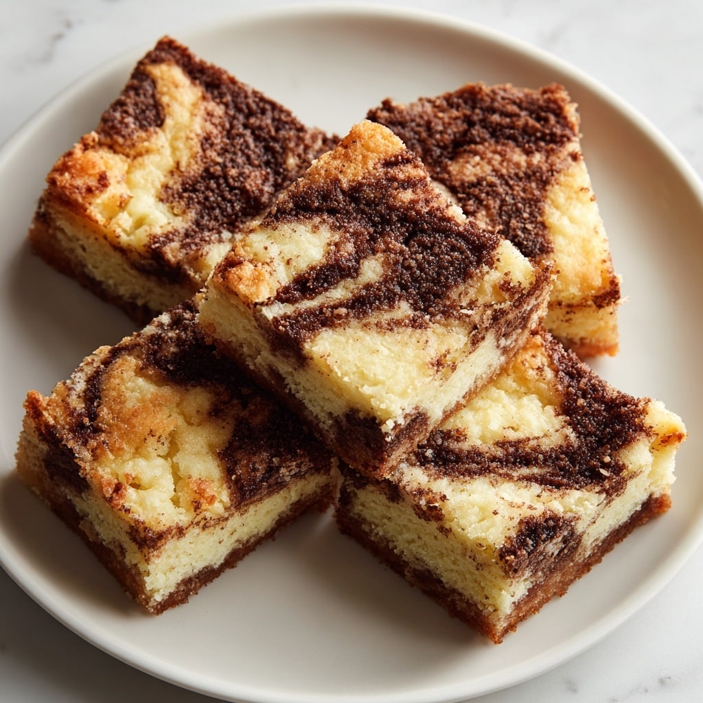 Viral Cinnamon Roll Shortbread Bars You Need Recipe - Recipe Image