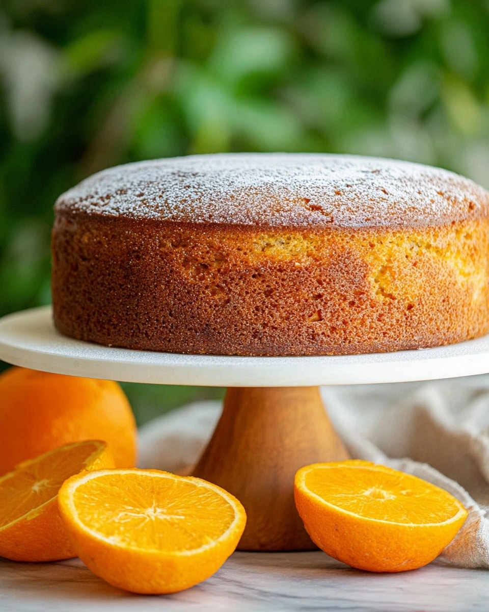 Butter Orange Cake Recipe - Recipe Image