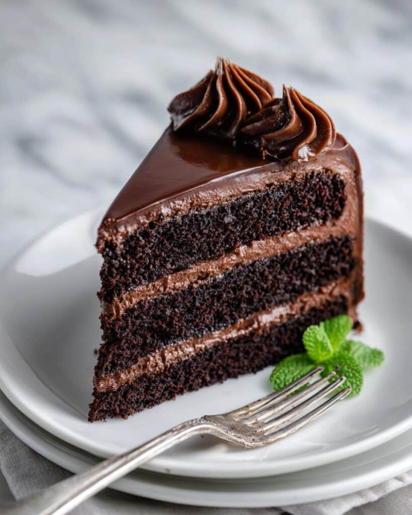 Chocolate Fudge Layer Cake Recipe