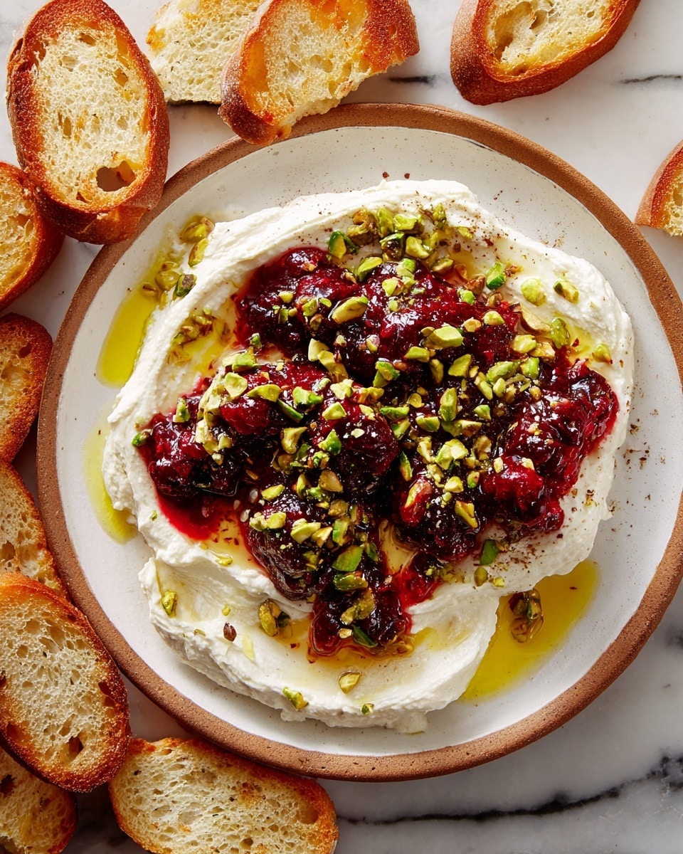 Cranberry Whipped Feta Dip Recipe - Recipe Image