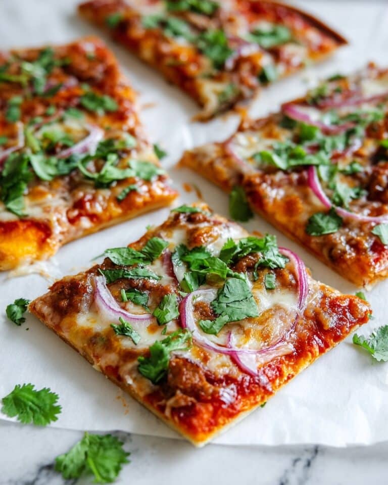 BBQ Chicken Flatbread Recipe